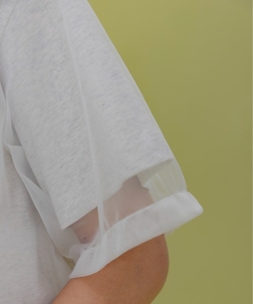「Eimee Law」 半袖Tシャツ FREE ライトグレー レディース_画像2
