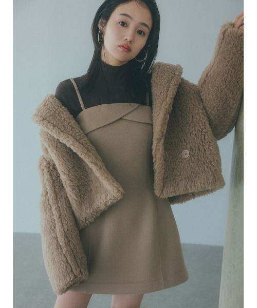 SNIDEL（スナイデル） ニット セーター 2wayクロップドハイネックプル