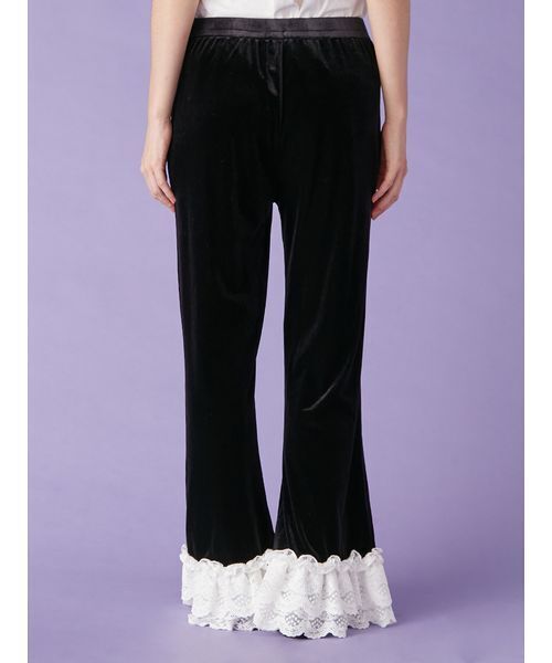 LILY BROWN（リリーブラウン） パンツ バリエーションフリルパンツ