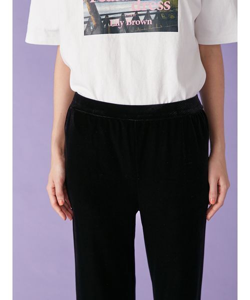 LILY BROWN（リリーブラウン） パンツ バリエーションフリルパンツ