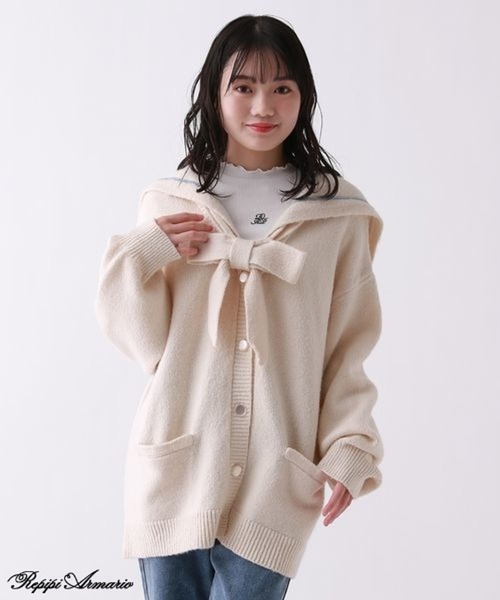 【R♡様】シーニュ♡セーラーリボンニット 新品未使用】Cygne シーニュ セーラーリボンニットプルオーバー