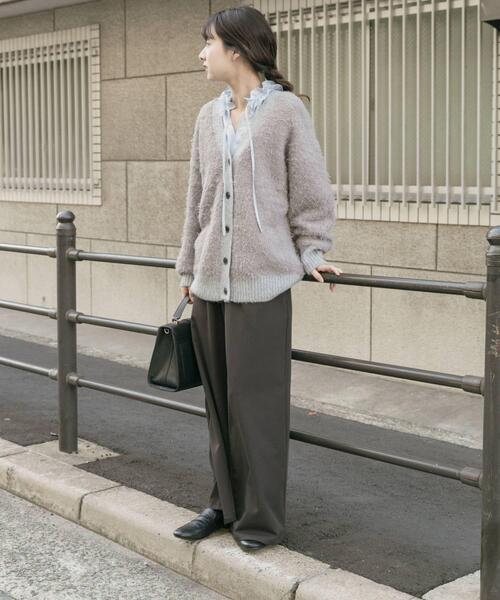 URBAN RESEARCH - 【新品】URBAN RESEARCH シャギーキッドモヘヤカーディガン ITEMS URBANRESEARCH（アイテムズ アーバンリサーチ） カーディガン