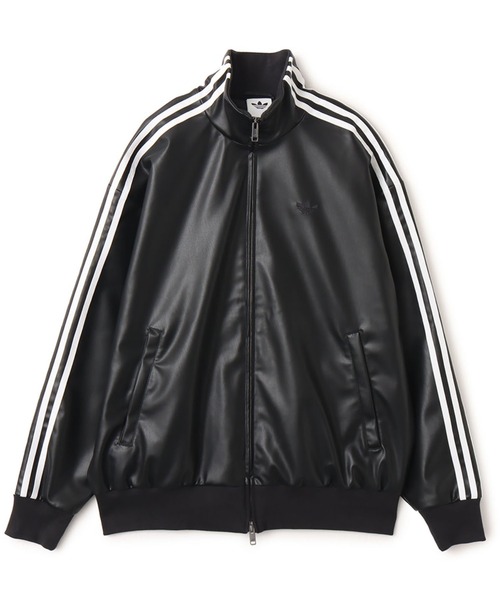 adidas（アディダス） コート ジャケット adidas PLEATHER 3STRIPES