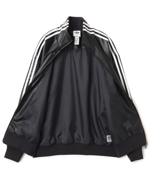 adidas（アディダス） コート ジャケット adidas PLEATHER 3STRIPES