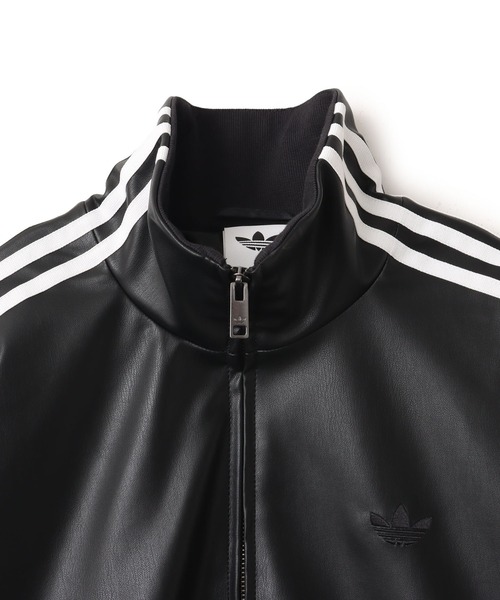 adidas（アディダス） コート ジャケット adidas PLEATHER 3STRIPES