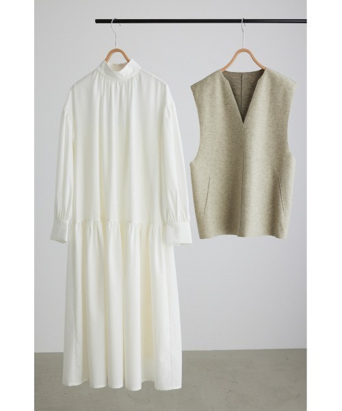 「STYLEMIXER」 ベスト SMALL ホワイト レディース_画像10