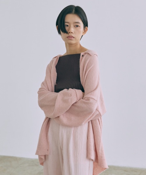 EN NEUME カーディガン Loose Polo Cardigan レディース : ZOZOTOWN