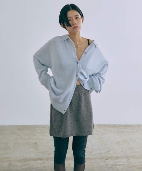 EN NEUME カーディガン Loose Polo Cardigan レディース : ZOZOTOWN