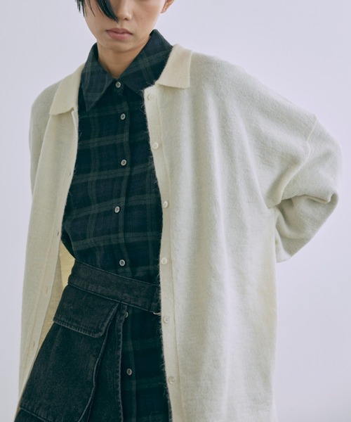 EN NEUME カーディガン Loose Polo Cardigan レディース : ZOZOTOWN