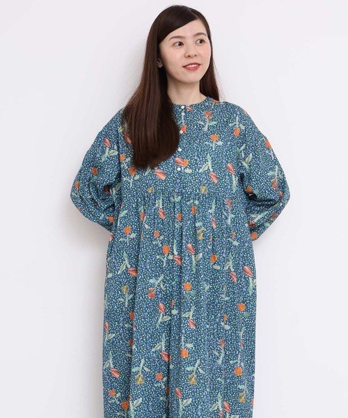 l'atelier du savon（アトリエドゥサボン） ワンピース ちぎり絵の