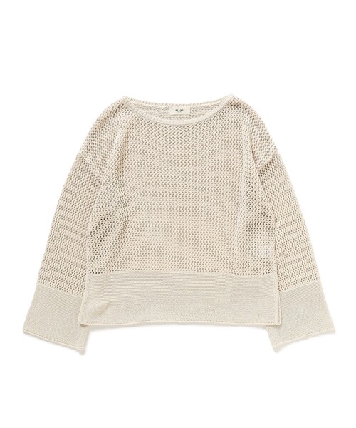 BEAMS HEART（ビームス ハート） ニット セーター メッシュ オーバー 