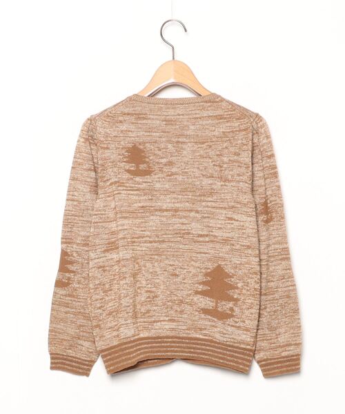 ミナペルホネン「thoroughbred」ニットカーディガン mina perhonen（ミナペルホネン） ニットカーディガン 36 ブラウン