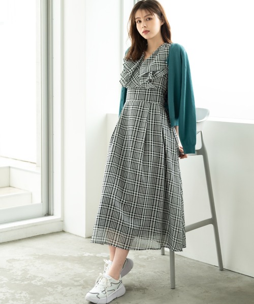 「MISCH MASCH」 ニットカーディガン M レッド レディース_画像3