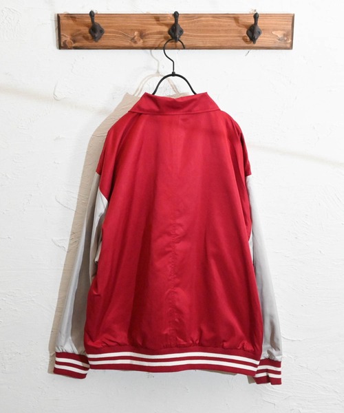 「Anytime Songs」 「HALHAM」スタジャン X-LARGE グリーン メンズ_画像3