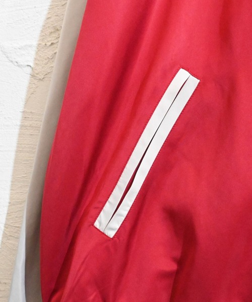 「Anytime Songs」 「HALHAM」スタジャン X-LARGE グリーン メンズ_画像7