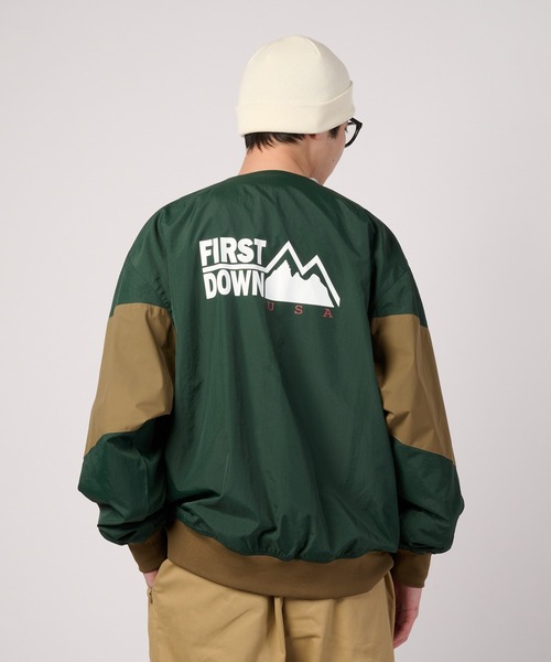 FIRST DOWN（ファーストダウン） ジャケット ノーカラージャケット