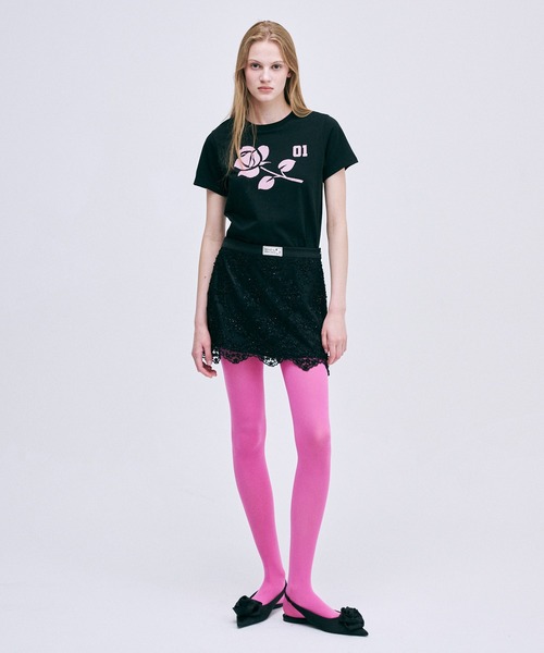 「Mardi Mercredi」 半袖Tシャツ FREE クリーム レディース_画像6