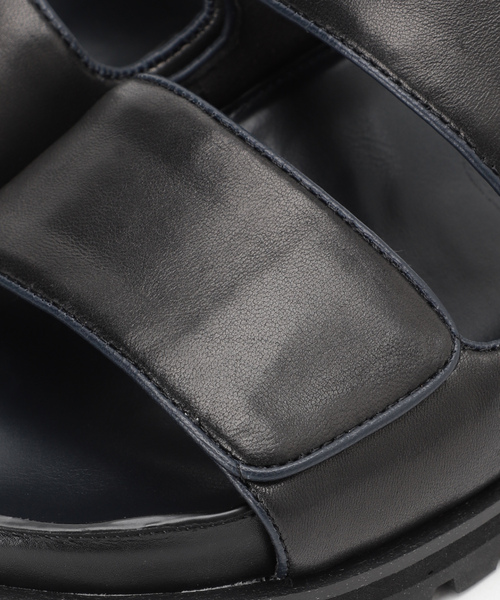 「GRISE」 フラットサンダル 22 ブラック系その他 レディース_画像9