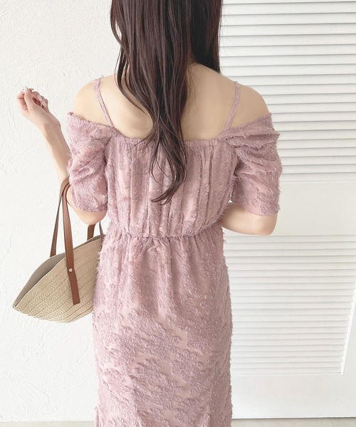 「apres jour」 半袖ワンピース X-LARGE ピンク レディース_画像6