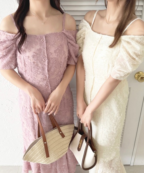 「apres jour」 半袖ワンピース X-LARGE ピンク レディース_画像8