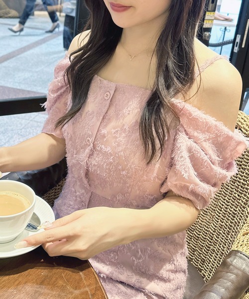 「apres jour」 半袖ワンピース X-LARGE ピンク レディース_画像9
