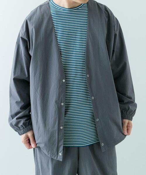 「ITEMS URBANRESEARCH」 ジャケット MEDIUM ネイビー メンズ_画像4