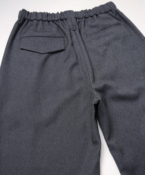 ワイドパンツ ジーンズ Faux Denim Tuck Wide Pants メンズ レディースの画像