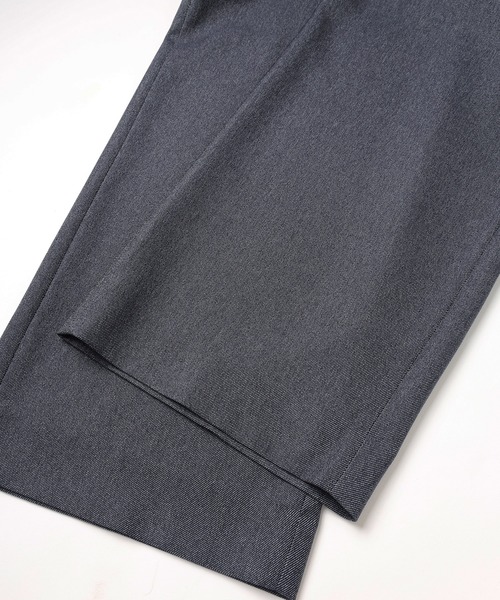ワイドパンツ ジーンズ Faux Denim Tuck Wide Pants メンズ レディースの画像