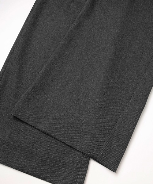 ワイドパンツ ジーンズ Faux Denim Tuck Wide Pants メンズ レディースの画像