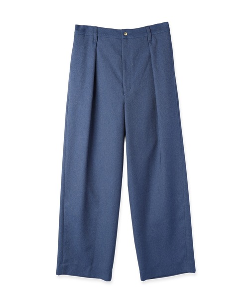 ワイドパンツ ジーンズ Faux Denim Tuck Wide Pants メンズ レディースの画像