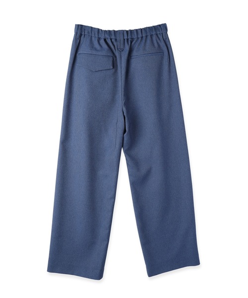 ワイドパンツ ジーンズ Faux Denim Tuck Wide Pants メンズ レディースの画像