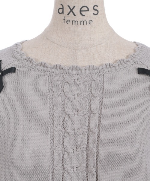 【新品未開封】axes femmeニットセータートッコクローゼットノエラ自由区 axes femme - 【新品未開封】axes femmeニットセーターノエラトッコ