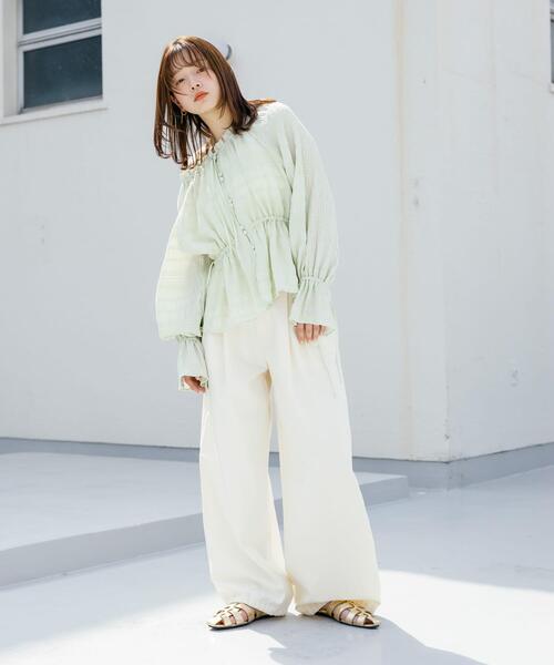 「KBF」 ペインターパンツ ONE チャコールグレー レディース_画像5