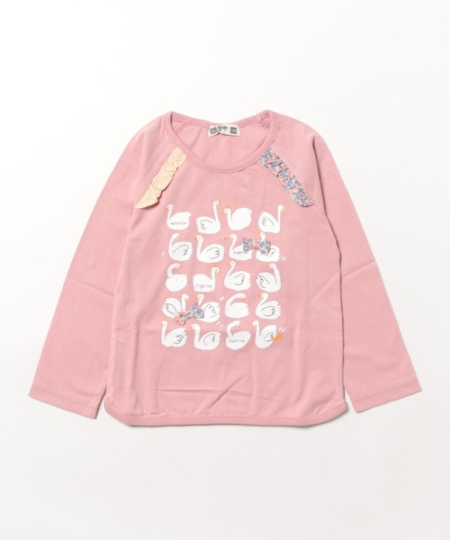 「RAGMART」 「KIDS」長袖カットソー 130cm ピンク キッズ_画像9