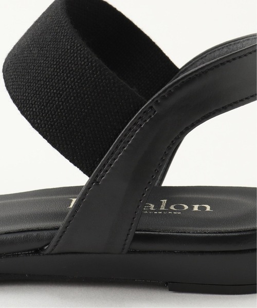 「LE TALON」 フラットサンダル MEDIUM シルバー レディース_画像9