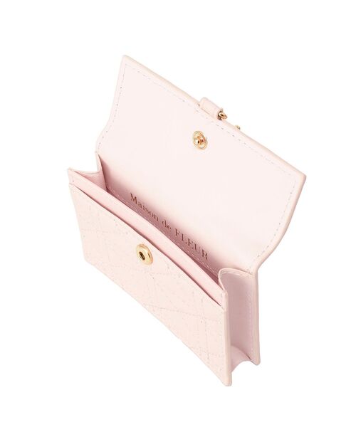 Maison de FLEUR（メゾンドフルール） カードケース キルティング