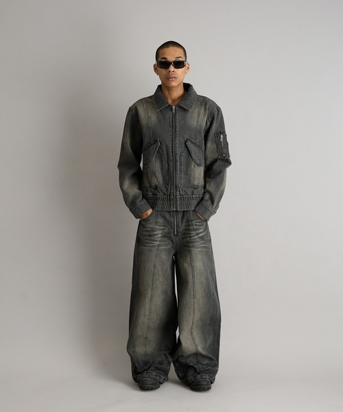 ANDER HUNK ブルゾン MEDIUM ブラック メンズ : ZOZOTOWN Yahoo!店