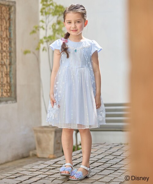 「ANY」 「KIDS」ドッキングワンピース 110 グリーン キッズ_画像4