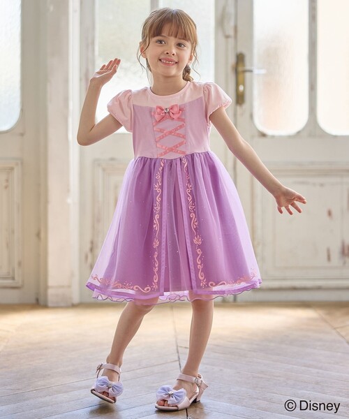 「ANY」 「KIDS」ドッキングワンピース 110 グリーン キッズ_画像8