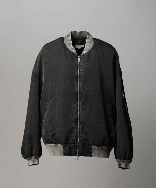 「MAISON SPECIAL」 ナイロンブルゾン 2 ブラック メンズの画像