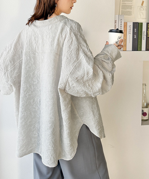 「classicalelf」 長袖ブラウス LARGE グリーン レディース_画像4