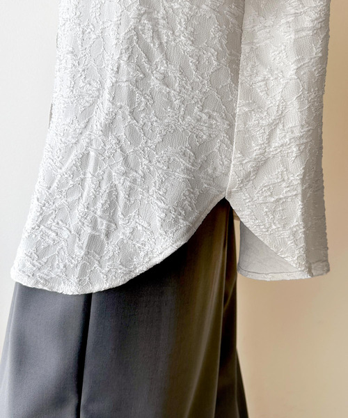 「classicalelf」 長袖ブラウス LARGE グリーン レディース_画像7