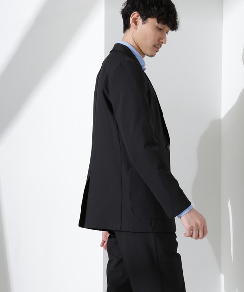 【美品】nano•universe×Carreman セットアップ　ネイビー　L NANO universe（ナノ・ユニバース） セットアップ L ネイビー メンズ