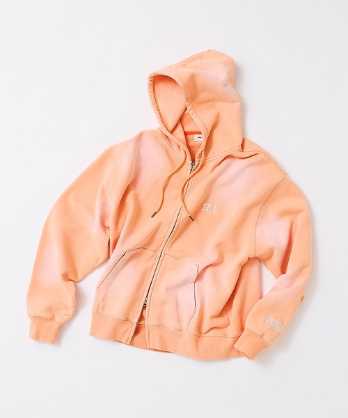 WIND AND SEA（ウィンダンシー） パーカー SULFUR DYEING LOGO ZIP