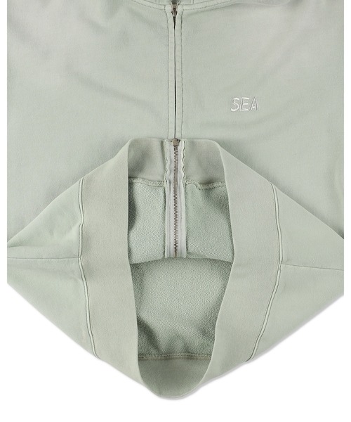 WIND AND SEA（ウィンダンシー） パーカー SULFUR DYEING LOGO ZIP