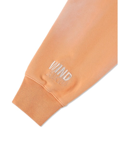 WIND AND SEA（ウィンダンシー） パーカー SULFUR DYEING LOGO ZIP