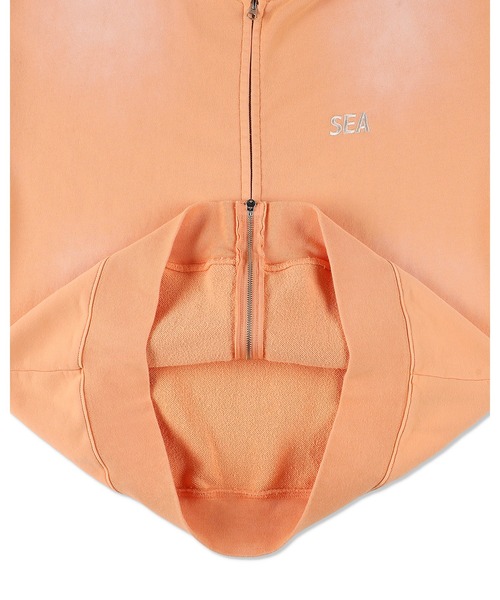 WIND AND SEA（ウィンダンシー） パーカー SULFUR DYEING LOGO ZIP