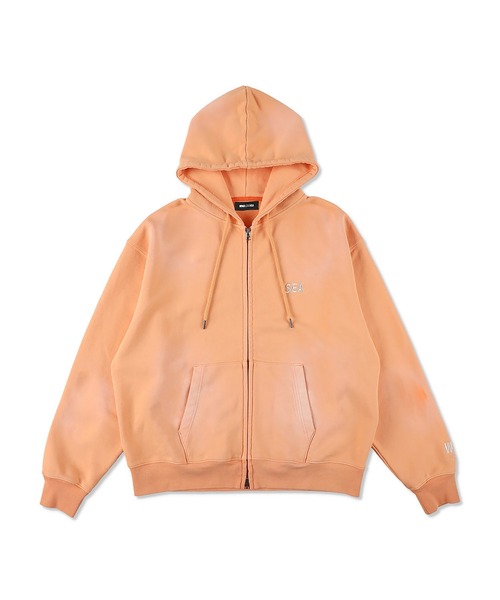 WIND AND SEA（ウィンダンシー） パーカー SULFUR DYEING LOGO ZIP