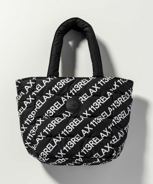 「1PIU1UGUALE3 RELAX 」 トートバッグ ONE SIZE ブラック×ホワイト メンズ_画像8