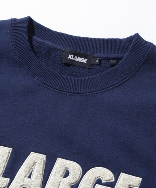 「XLARGE」 スウェットカットソー L ブラック メンズの画像
